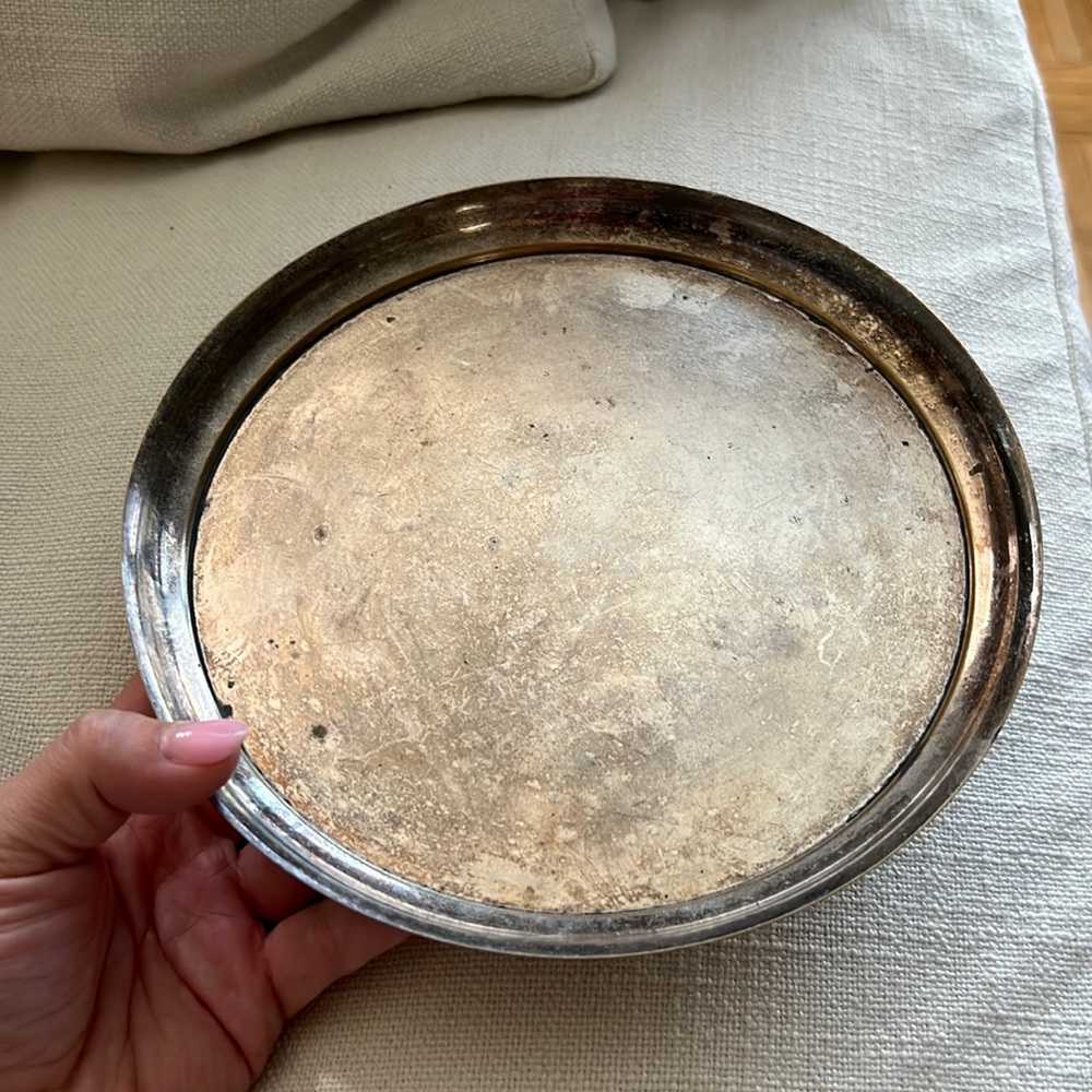 Silverplate Trinket Dish